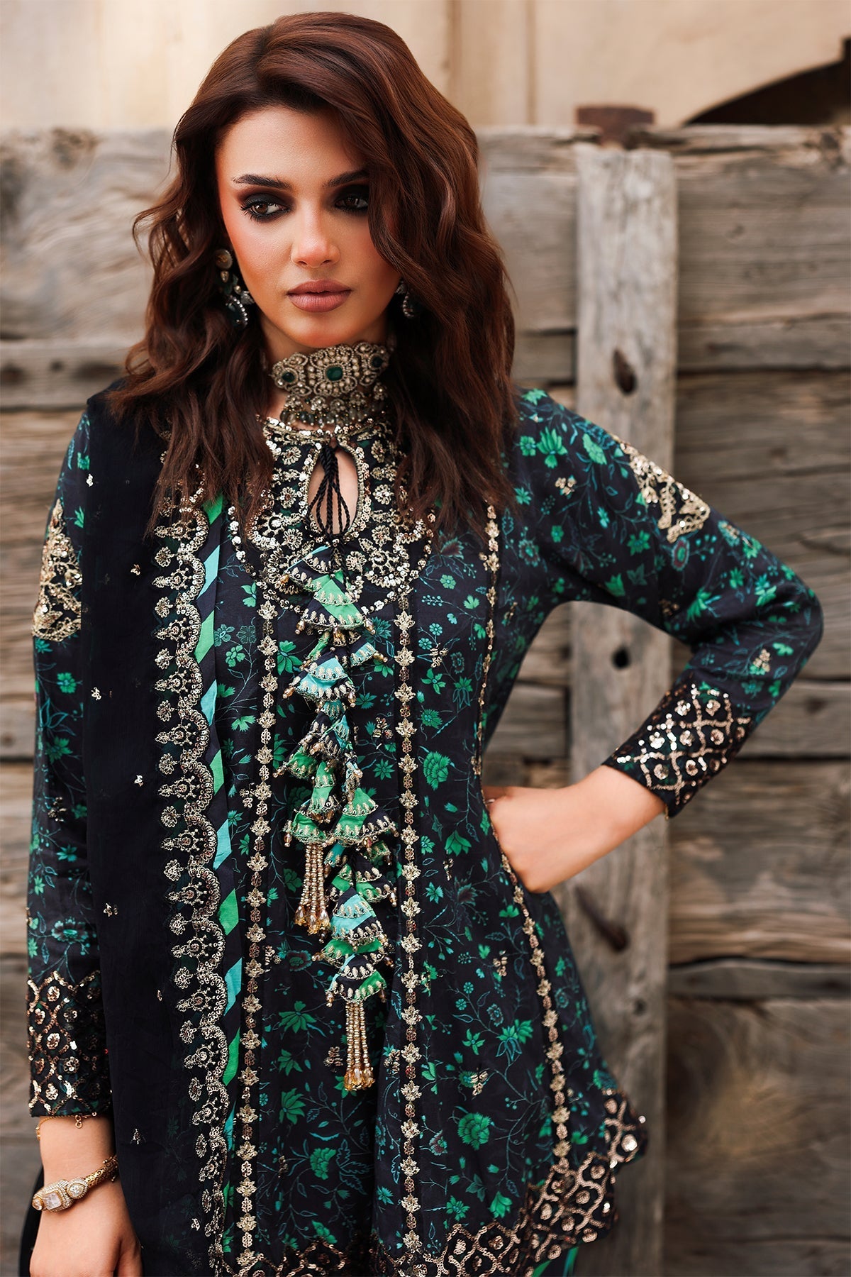 Charizma | Festive Pret | CMA-5-032 G - Pakistani Designer Dress - by Charizma - Type : Ladies Clothes - 100% Original at Saira Sultan