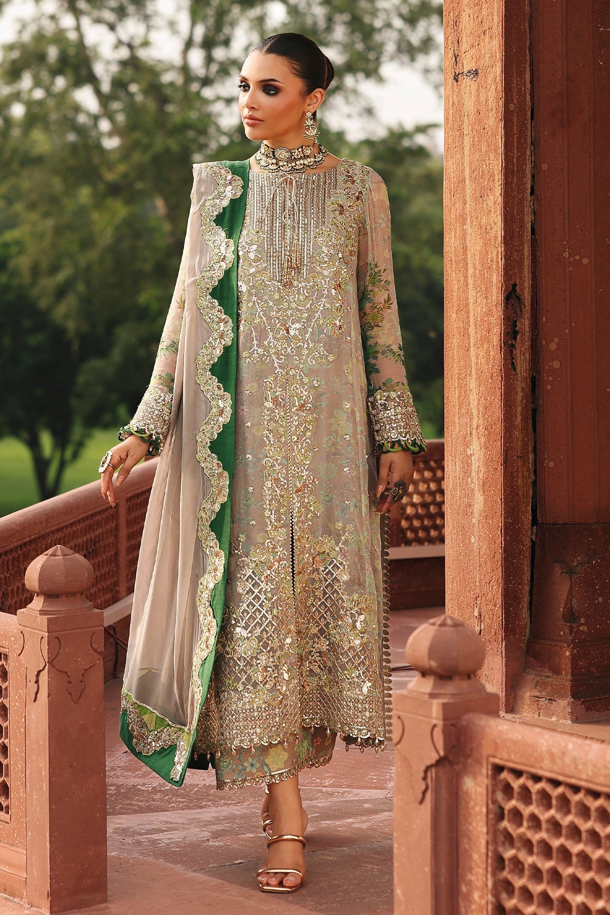 Charizma | Vasal Chiffon 25 | VSL25-23 D - Pakistani Designer Dress - by Charizma - Type : Ladies Clothes - 100% Original at Saira Sultan