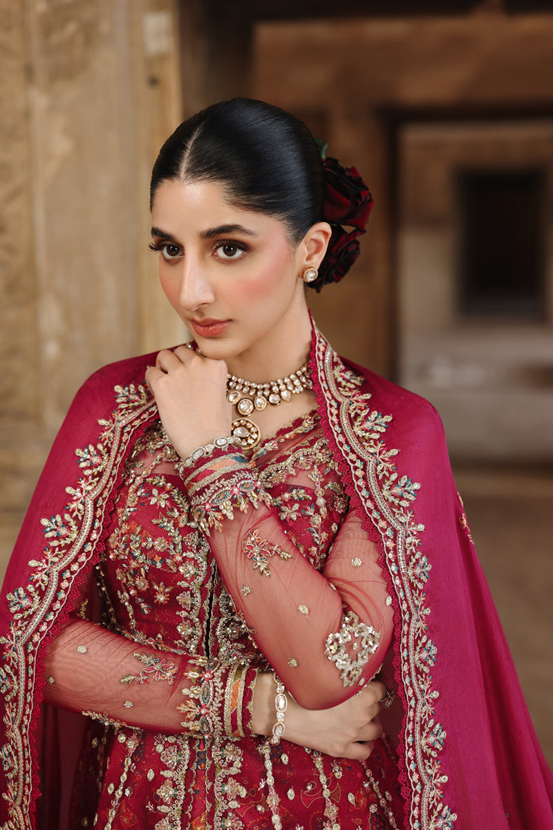 Qalamkar | Shadmaani Formals 25 | RH-01 JAHAN by Qalamkar - Designer Dress - Type : Ladies Clothes - Available at Saira Sultan - 100% Original 