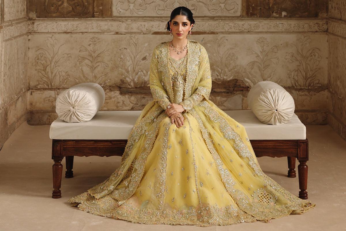 Qalamkar | Shadmaani Formals 25 | RH-06 HOOR by Qalamkar - Designer Dress - Type : Ladies Clothes - Available at Saira Sultan - 100% Original 