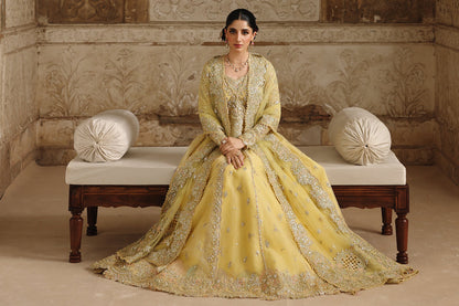 Qalamkar | Shadmaani Formals 25 | RH-06 HOOR by Qalamkar - Designer Dress - Type : Ladies Clothes - Available at Saira Sultan - 100% Original 