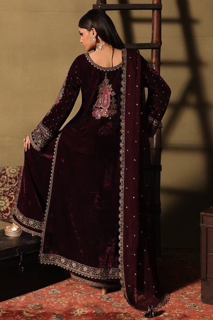Charizma | Signora Velvet 25 | CVT5-06 by Charizma - Designer Dress  - Type : Ladies Clothes - Available at Saira Sultan - 100% Original 