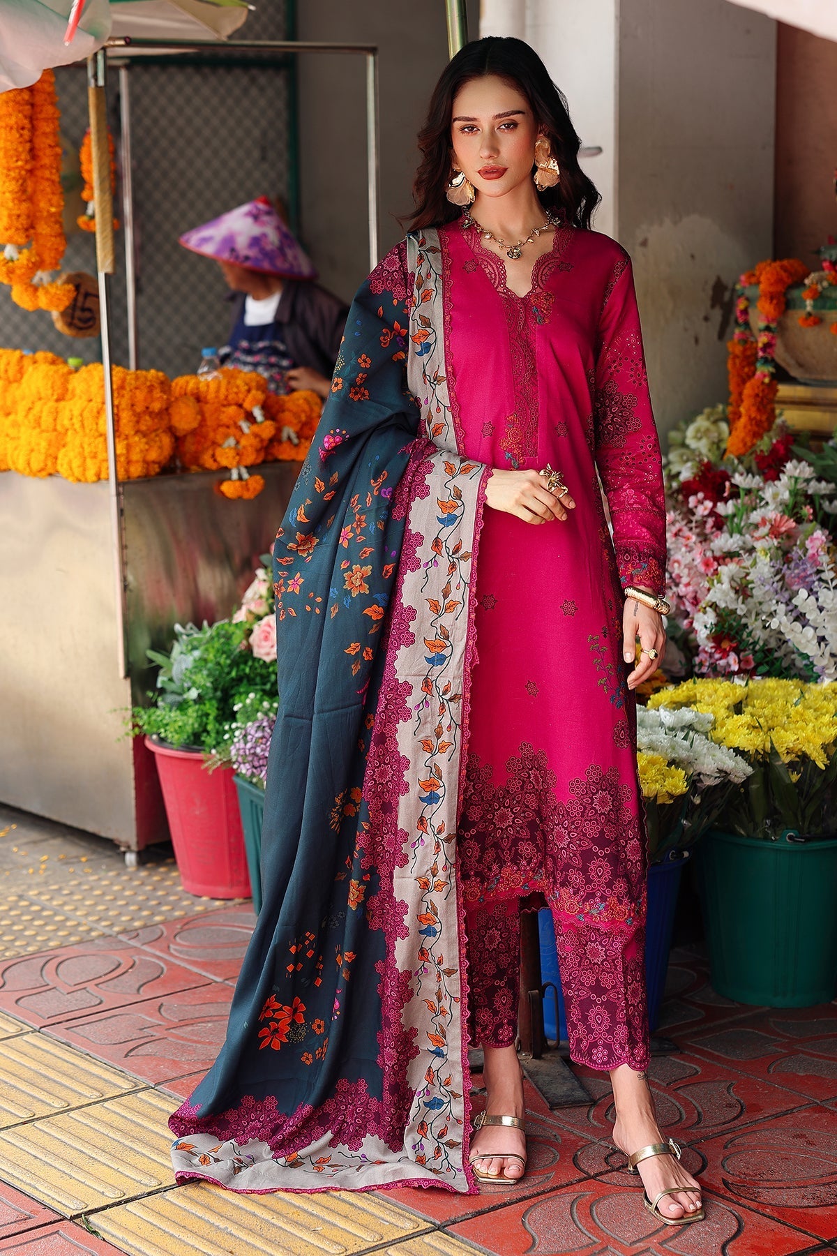 Charizma | Aniq Winter 2025 | ANW6-06 - Pakistani Designer Dress - by Charizma - Type : Ladies Clothes - 100% Original at Saira Sultan
