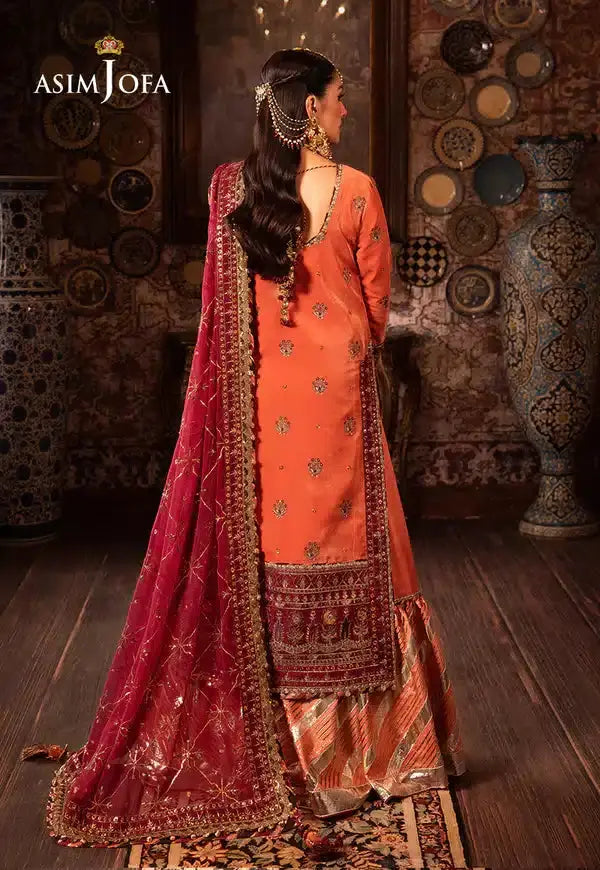 Asim Jofa | Makhmal Wedding Velvet 23 | AJMM-01 - Pakistani Designer Dress - by Asim Jofa | Type: Bridal - 100% Original at Saira Sultan