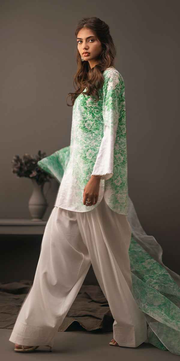 Erum Khan | Beyond Basic | VIVID ELEGANCE - Pakistani Designer Dress - by Erum Khan | Type: Ladies Clothes - 100% Original at Saira Sultan