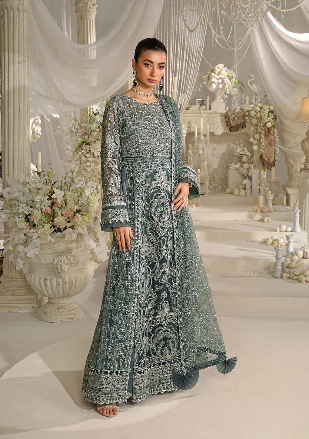 Elaf Premium | Evara Formals 24 | EFE-08 NIRVANA - Pakistani Designer Dress - by Elaf Premium | Type: The Formal Exhibit - 100% Original at Saira Sultan