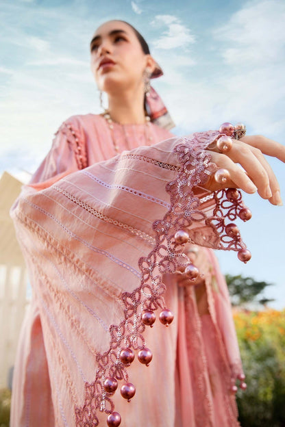 Maria B | M Prints 25 | MPT-2506-A M Pink Lawn