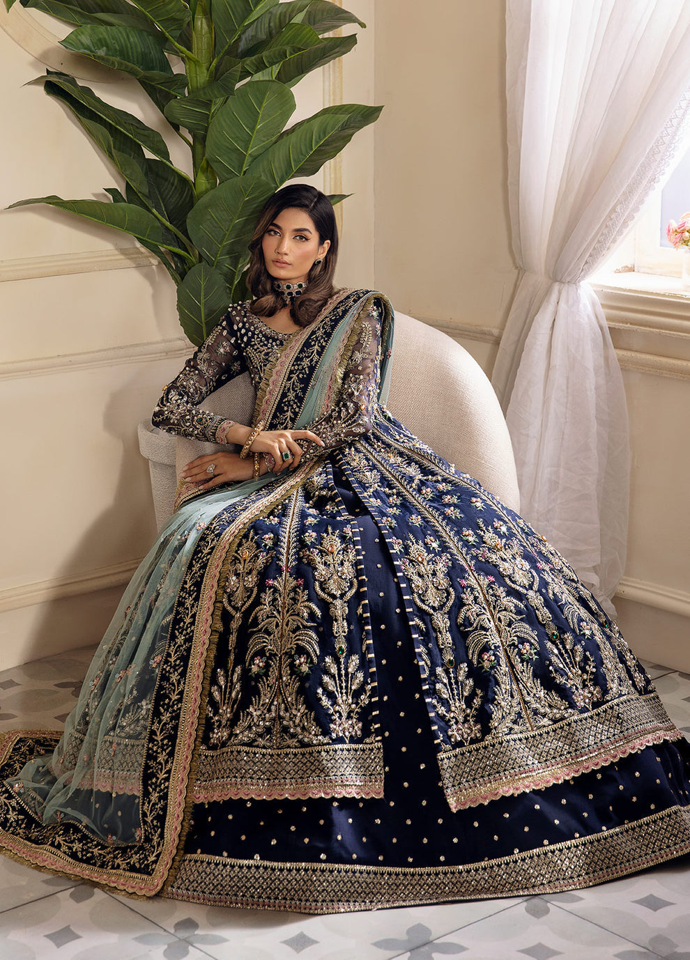 Gulaal | Wedding Formals | Shehnaz GL-WS-23V1-41 - Pakistani Designer Dress - by Gulaal | Type: Bridal - 100% Original at Saira Sultan