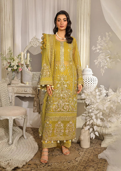 Elaf Premium | Evara Formals 24 | EFE-03 SUNLIT - Pakistani Designer Dress - by Elaf Premium | Type: The Formal Exhibit - 100% Original at Saira Sultan
