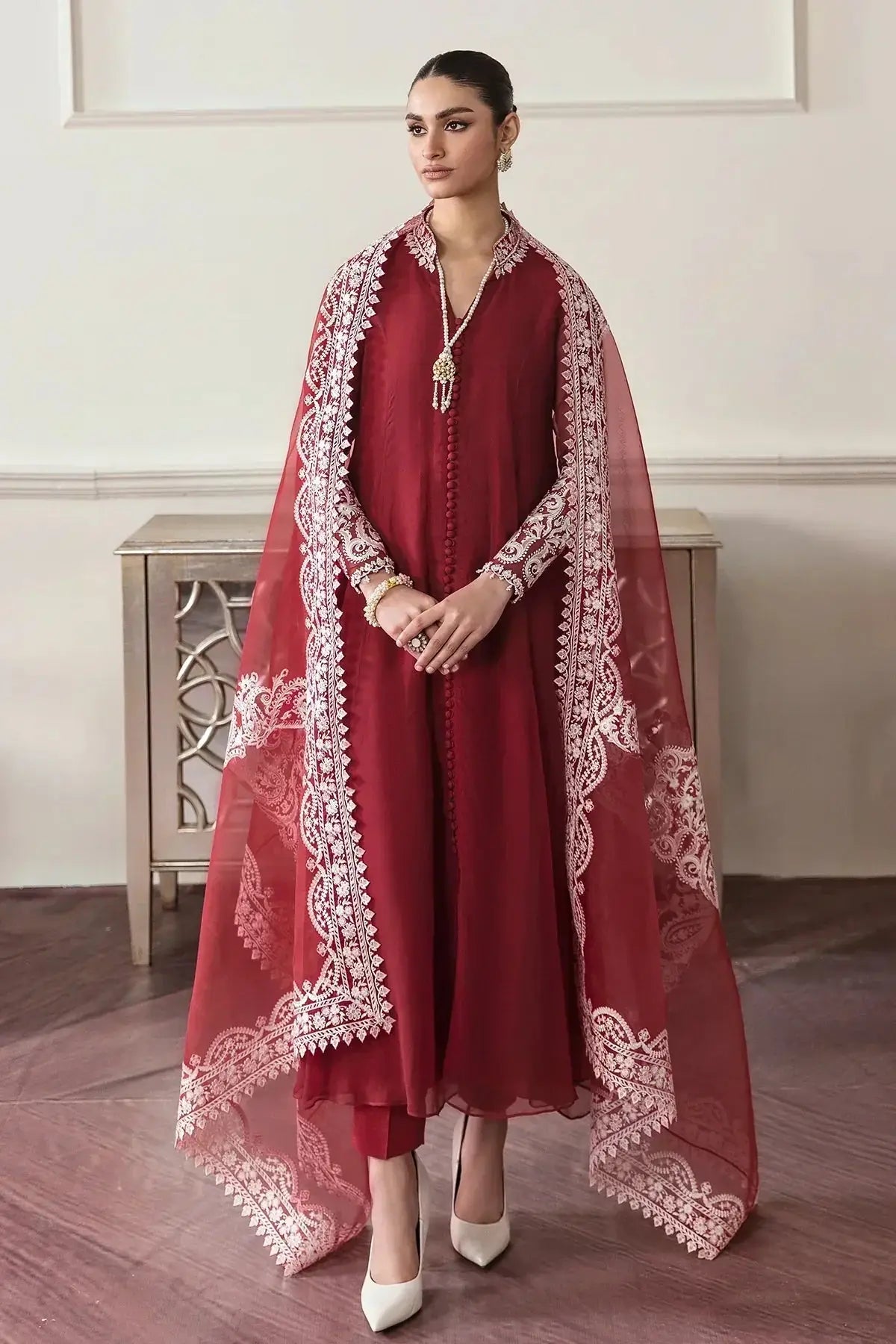 Baroque | Formals Collection | PR-757 - Pakistani Designer Dress - by Baroque | Type: Formal - 100% Original at Saira Sultan