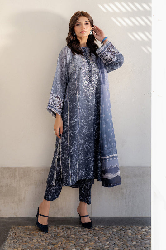 Baroque | Luxury Pret 25 | UF-4088 XS Blue Lawn