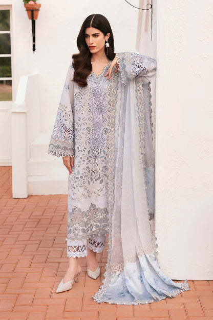Baroque | Eid Lawn 25 | EL-D02 XS Off White Lawn