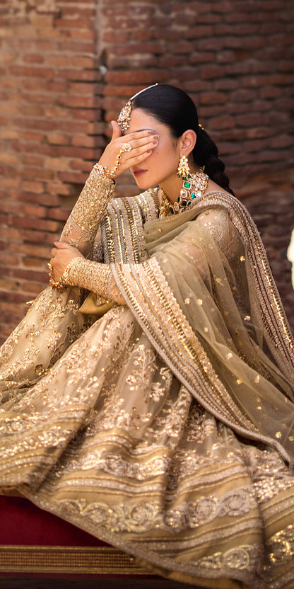 Erum Khan | Jahan Wedding Formals | FARIDA - Pakistani Designer Dress - by Erum Khan | Type: Bridal - 100% Original at Saira Sultan