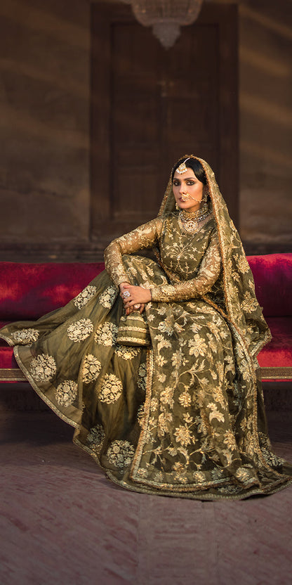Erum Khan | Jahan Wedding Formals | MALIKA JAN - Pakistani Designer Dress - by Erum Khan | Type: Bridal - 100% Original at Saira Sultan