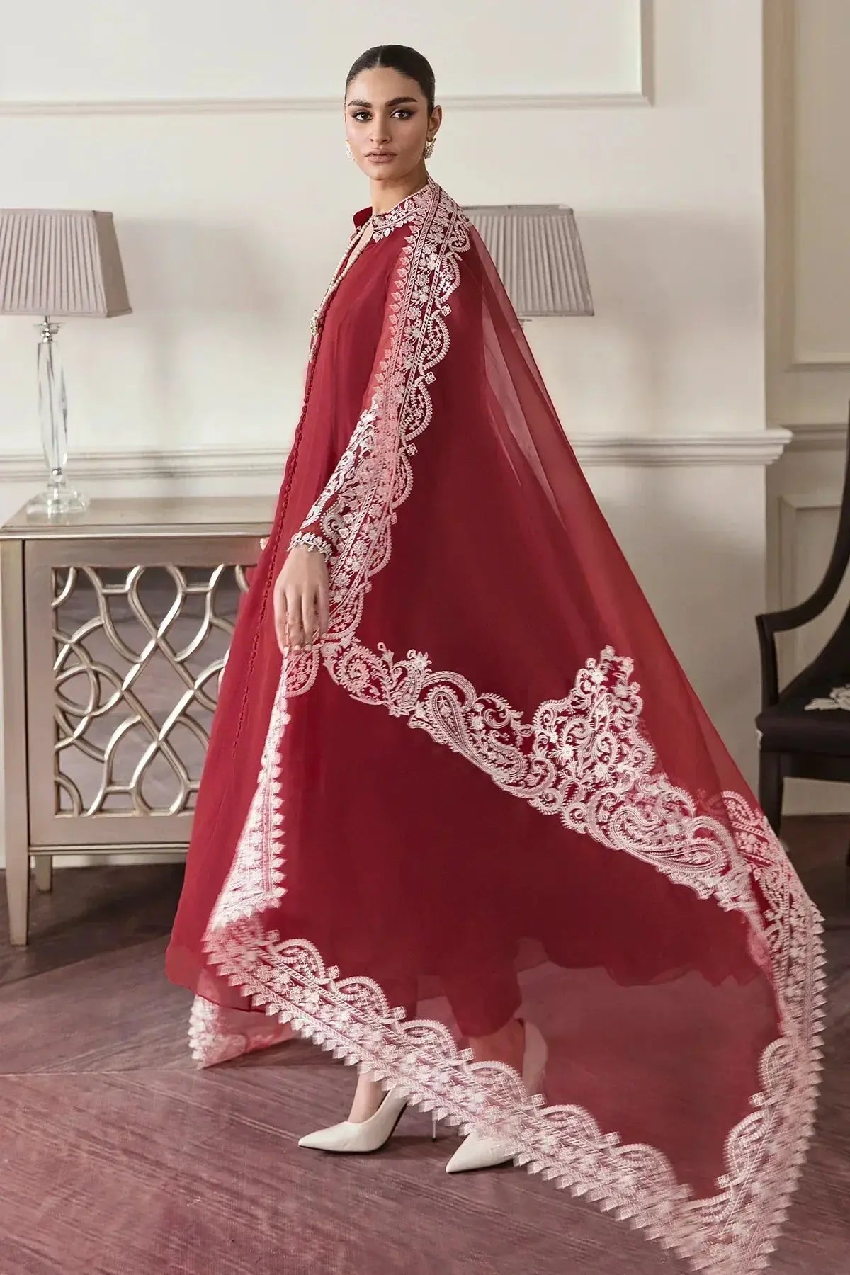 Baroque | Formals Collection | PR-757 - Pakistani Designer Dress - by Baroque | Type: Formal - 100% Original at Saira Sultan