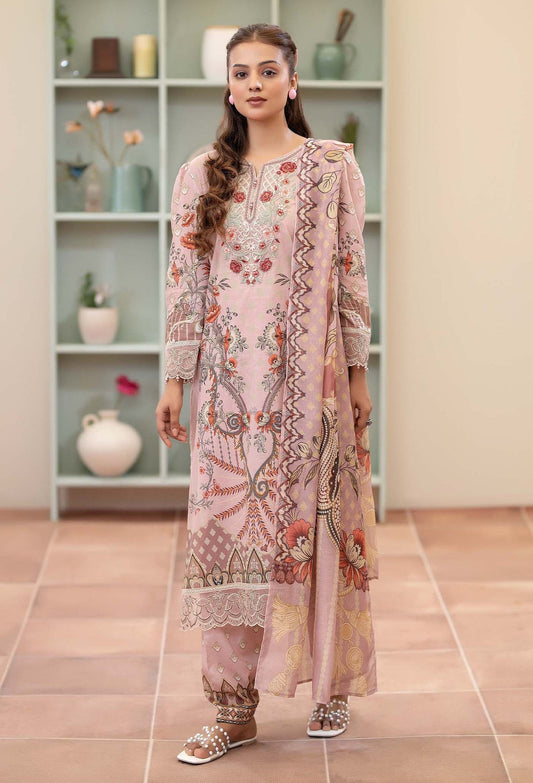 Adans Libas | Prints Eid Edit | 26660 XS Pink Lawn