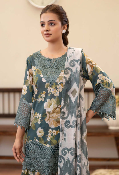 Adans Libas | Prints Eid Edit | 26672 M Gray Lawn