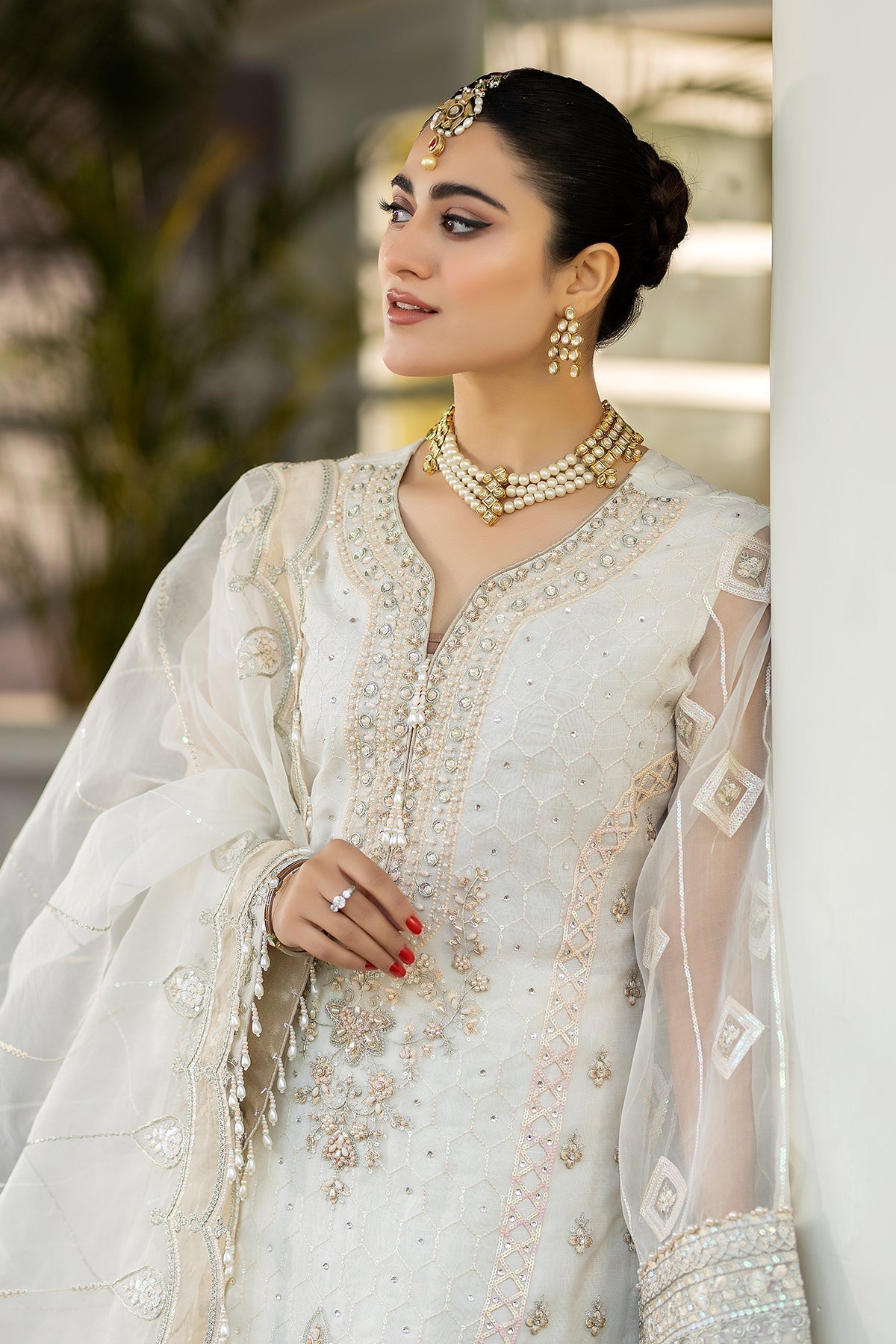 Raeesa Premium | Dehleez Formals | DL-1021 Nigah - Pakistani Designer Dress - by Raeesa Premium | Type: Formal - 100% Original at Saira Sultan