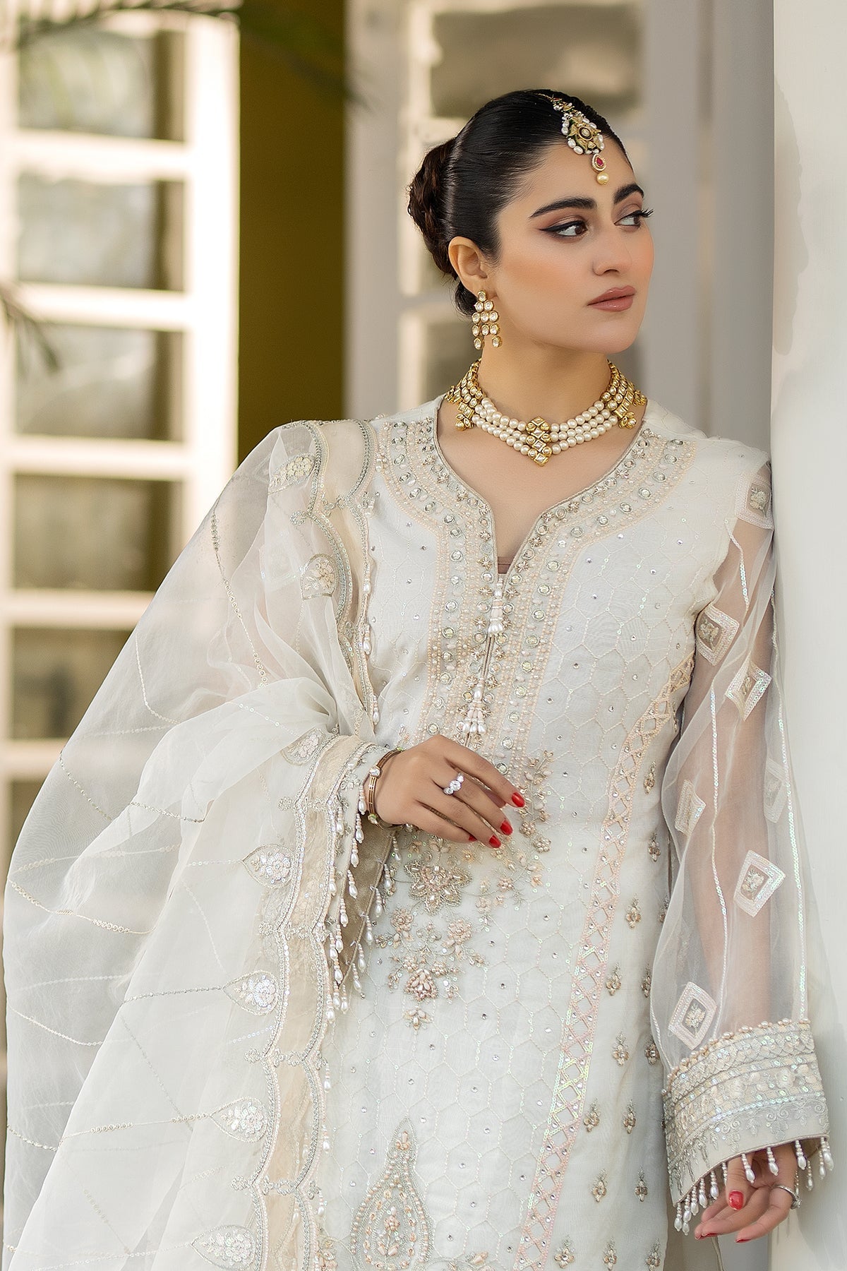 Raeesa Premium | Dehleez Formals | DL-1021 Nigah - Pakistani Designer Dress - by Raeesa Premium | Type: Formal - 100% Original at Saira Sultan