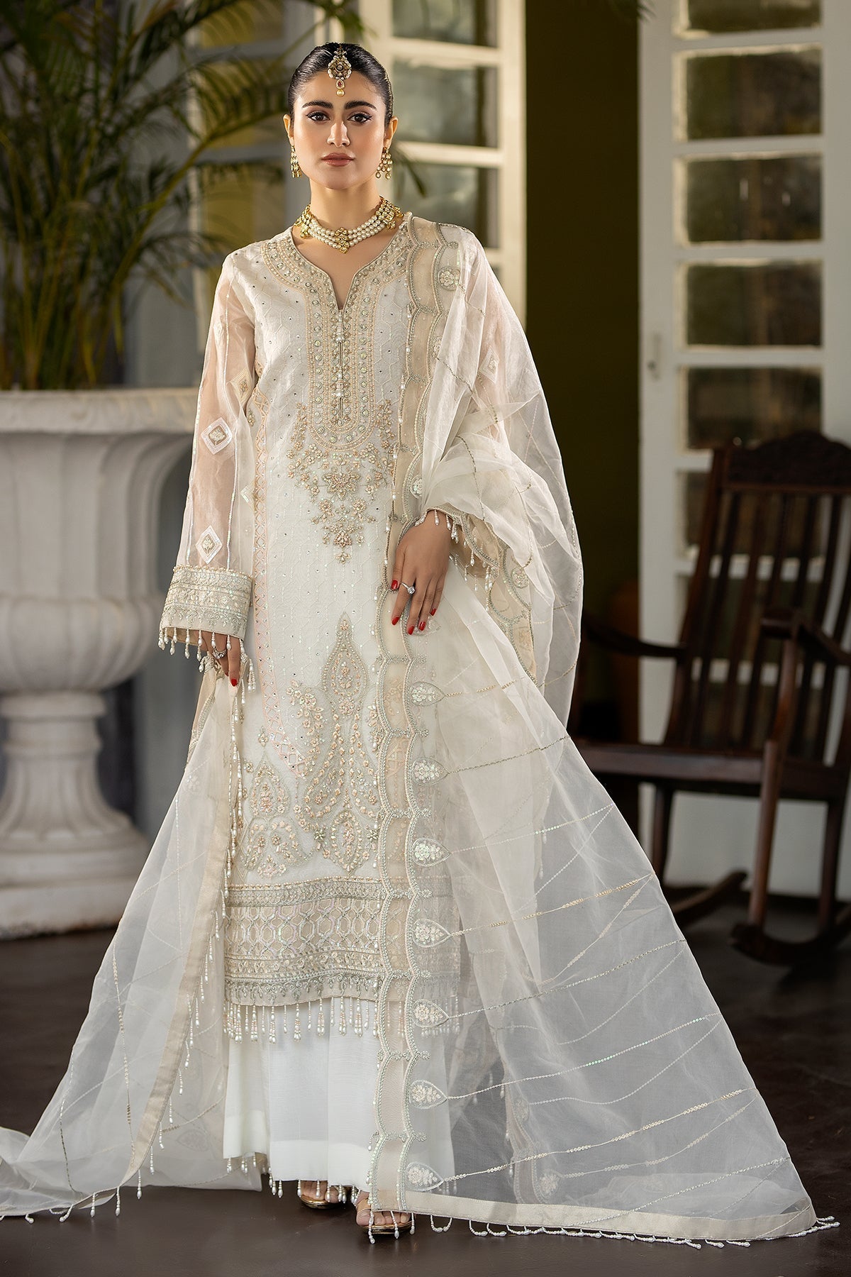 Raeesa Premium | Dehleez Formals | DL-1021 Nigah - Pakistani Designer Dress - by Raeesa Premium | Type: Formal - 100% Original at Saira Sultan