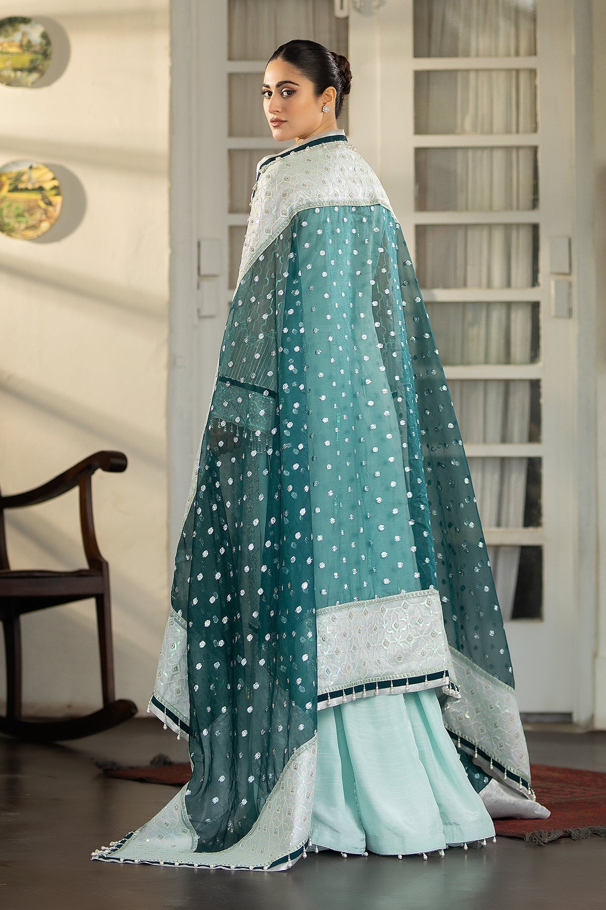 Raeesa Premium | Dehleez Formals | DL-1022 Afsaana -E- Poshak - Pakistani Designer Dress - by Raeesa Premium | Type: Formal - 100% Original at Saira Sultan