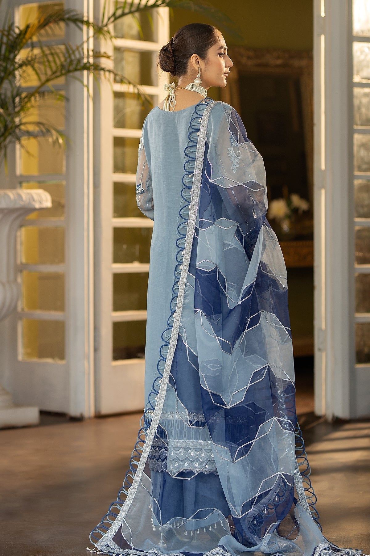 Raeesa Premium | Dehleez Formals | DL-1028 Khayali - Pakistani Designer Dress - by Raeesa Premium | Type: Formal - 100% Original at Saira Sultan
