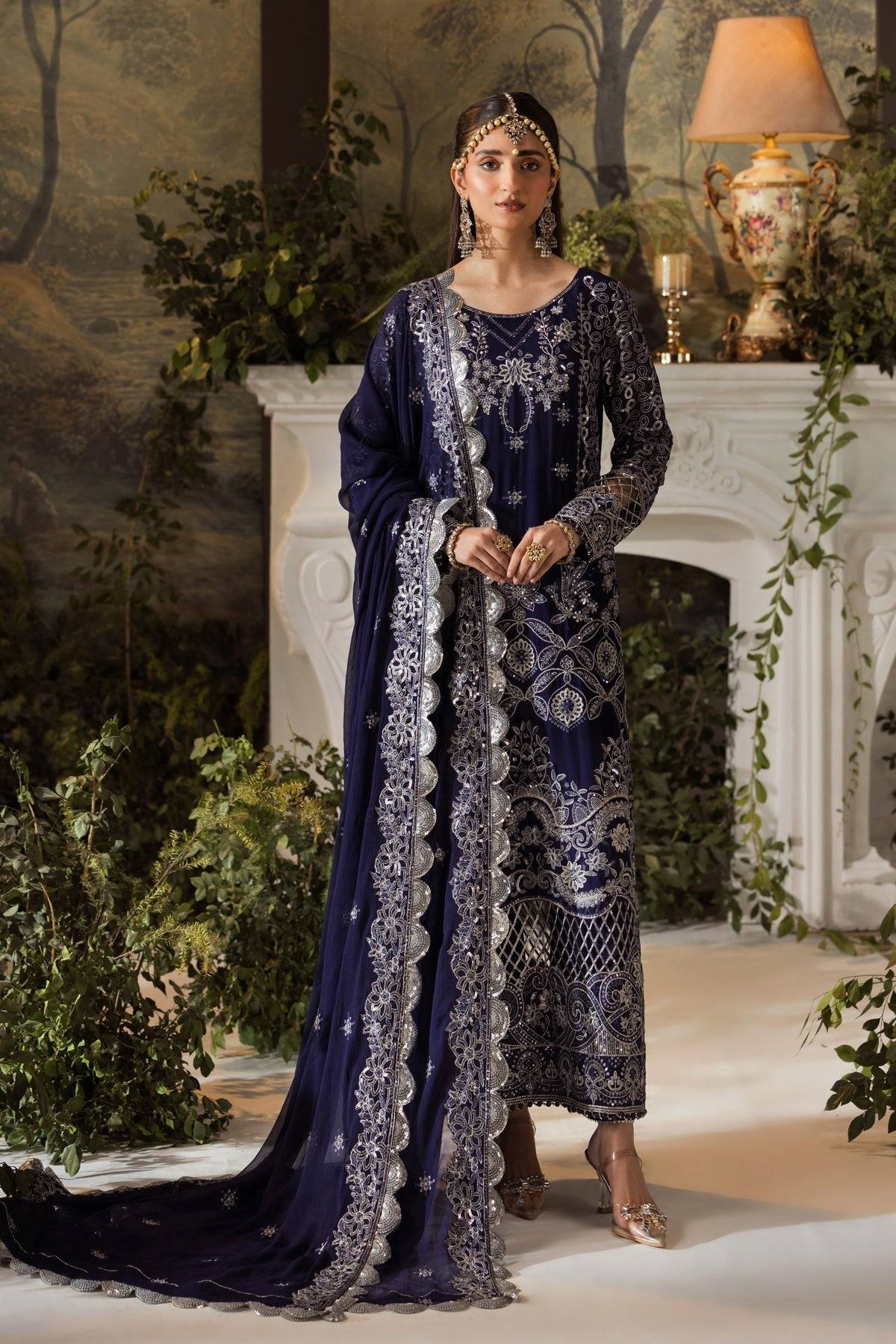 House of Nawab | Gul Mira Formals | ZEENAT - Pakistani Designer Dress - by House of Nawab | Type: Ladies Clothes - 100% Original at Saira Sultan