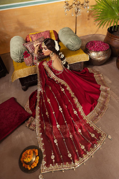 Erum Khan | Begham Jaan Bridal Formals | BULBUL - Pakistani Designer Dress - by Erum Khan | Type: Bridal - 100% Original at Saira Sultan
