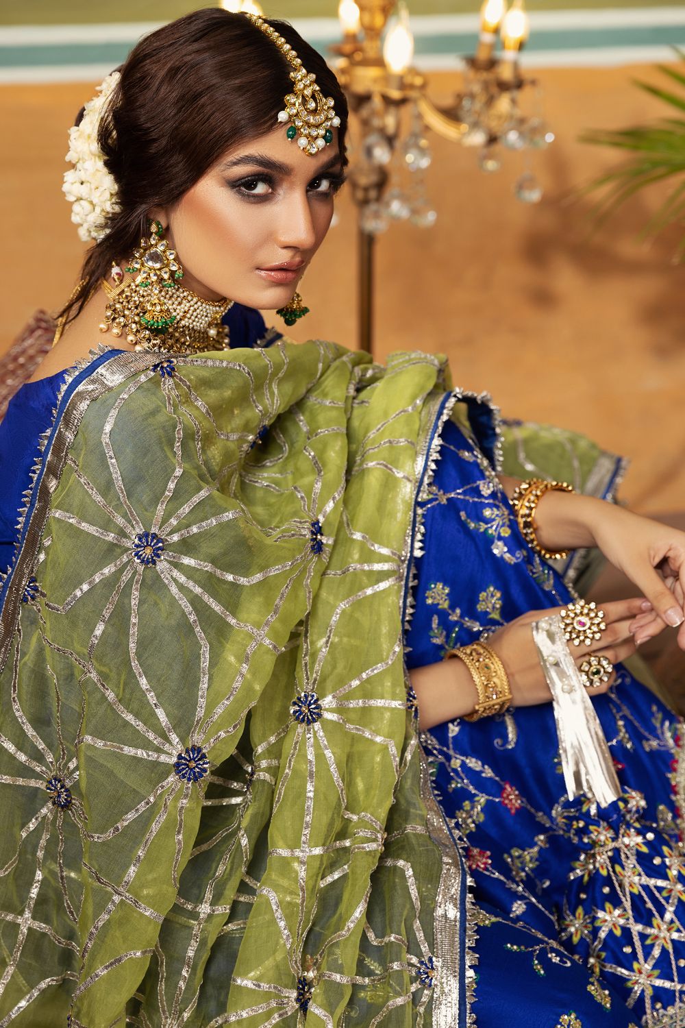 Erum Khan | Begham Jaan Bridal Formals | GULMOHAR - Pakistani Designer Dress - by Erum Khan | Type: Bridal - 100% Original at Saira Sultan