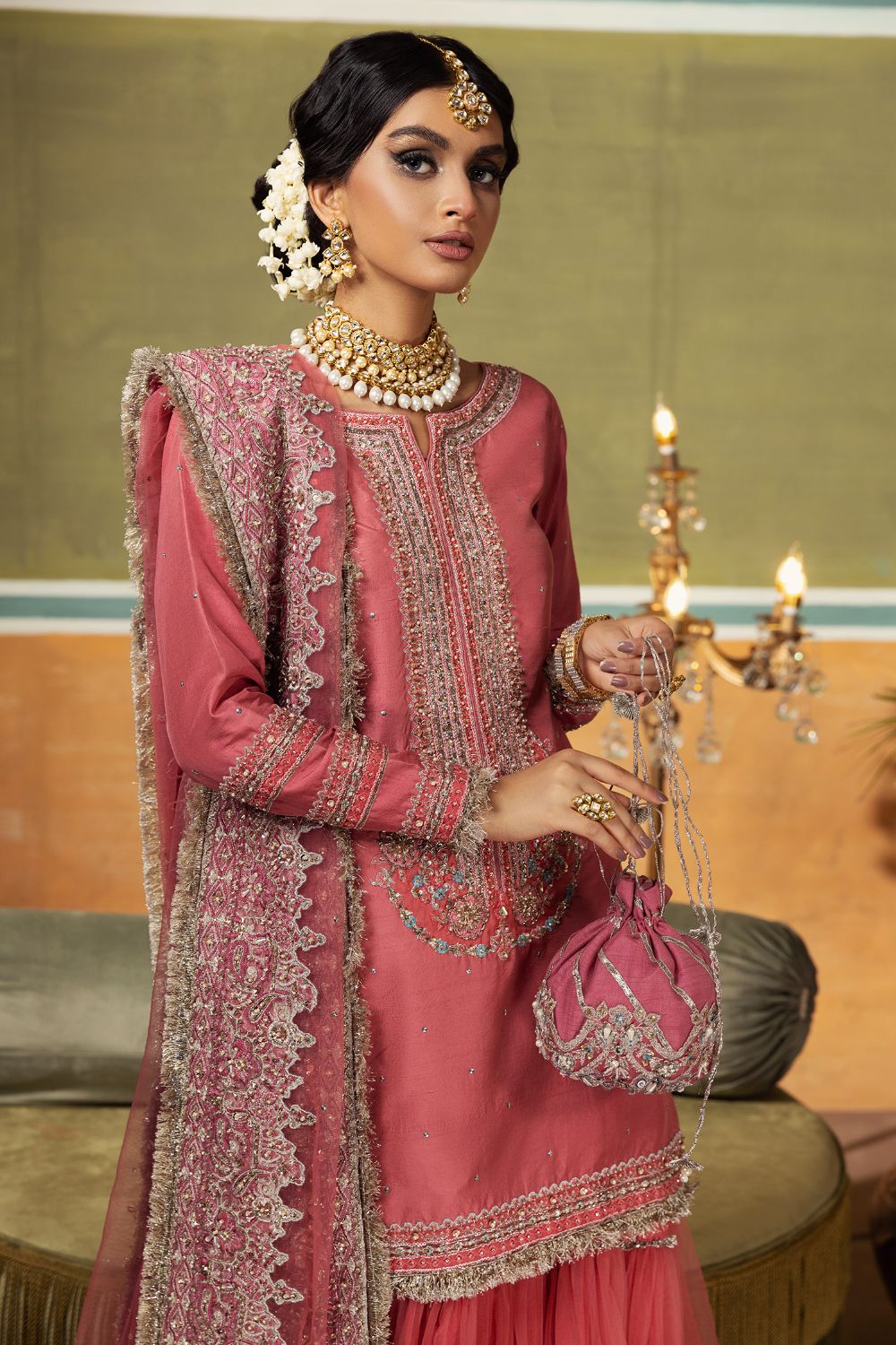 Erum Khan | Begham Jaan Bridal Formals | MOMI - Pakistani Designer Dress - by Erum Khan | Type: Bridal - 100% Original at Saira Sultan