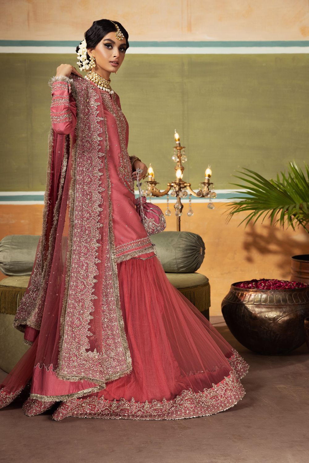 Erum Khan | Begham Jaan Bridal Formals | MOMI - Pakistani Designer Dress - by Erum Khan | Type: Bridal - 100% Original at Saira Sultan