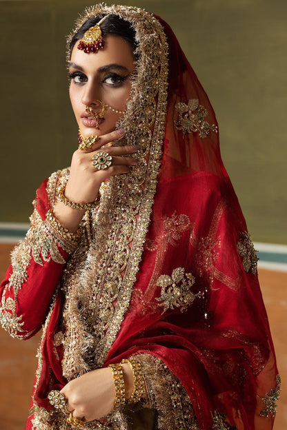 Erum Khan | Begham Jaan Bridal Formals | AMAR - Pakistani Designer Dress - by Erum Khan | Type: Bridal - 100% Original at Saira Sultan