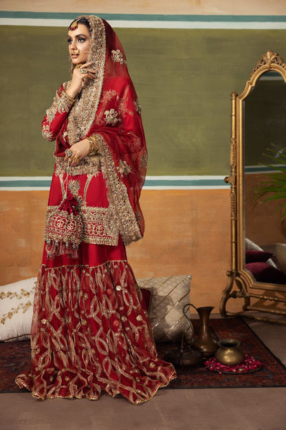 Erum Khan | Begham Jaan Bridal Formals | AMAR - Pakistani Designer Dress - by Erum Khan | Type: Bridal - 100% Original at Saira Sultan