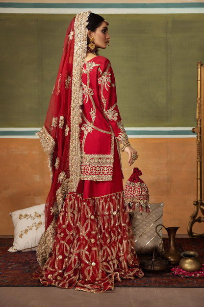 Erum Khan | Begham Jaan Bridal Formals | AMAR - Pakistani Designer Dress - by Erum Khan | Type: Bridal - 100% Original at Saira Sultan