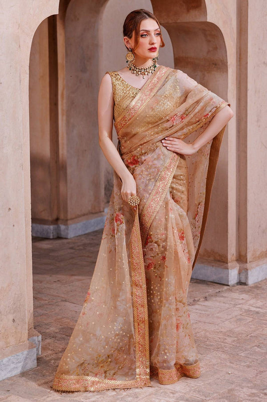 Mina Kashif | Shahbano Luxury Pret 24 | Zymal - Pakistani Designer Dress - by Mina Kashif | Type: Luxury - 100% Original at Saira Sultan