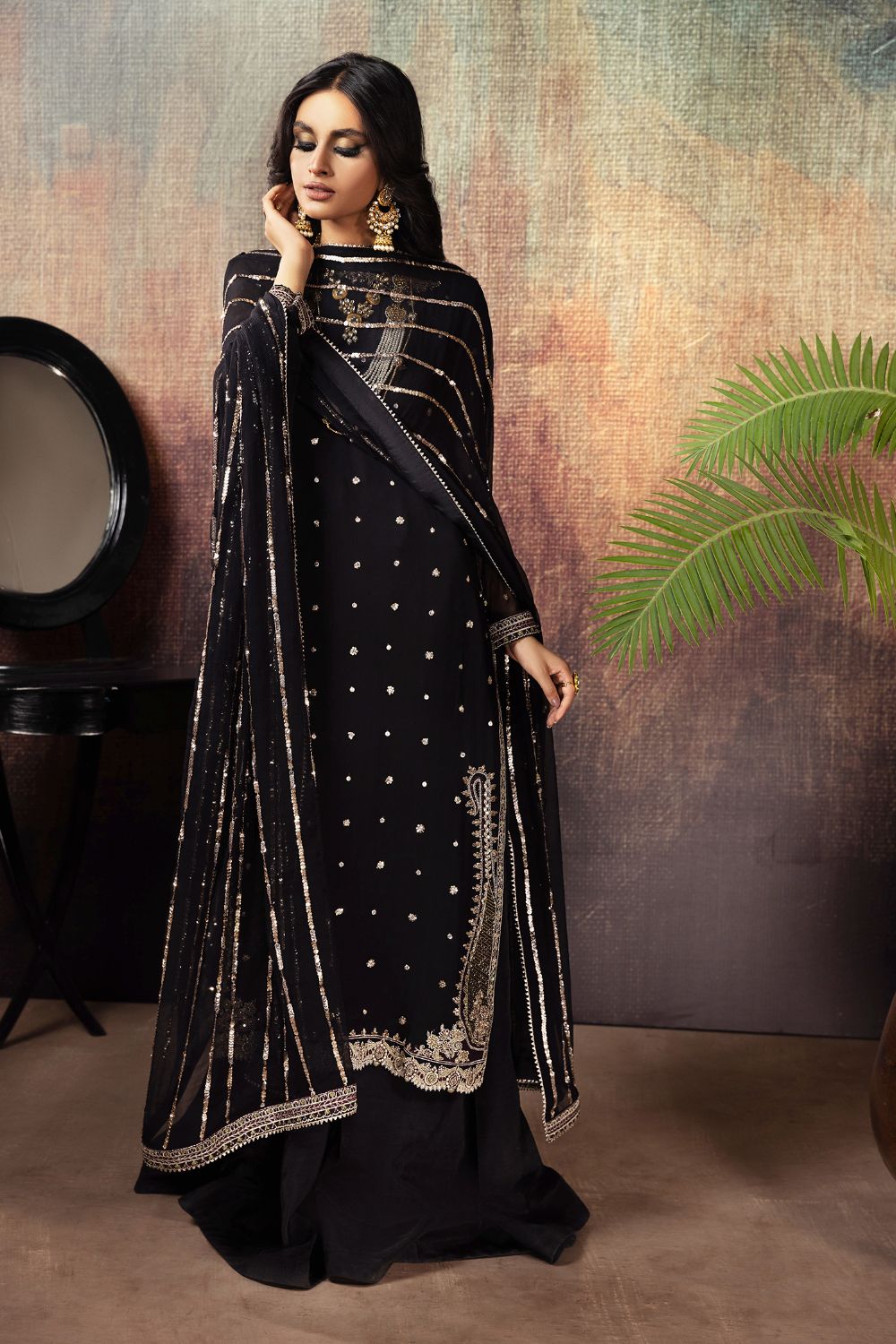 Erum Khan | Begham Jaan Bridal Formals | AABROO - Pakistani Designer Dress - by Erum Khan | Type: Bridal - 100% Original at Saira Sultan