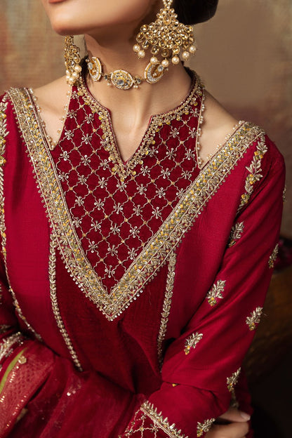 Erum Khan | Begham Jaan Bridal Formals | MALA - Pakistani Designer Dress - by Erum Khan | Type: Bridal - 100% Original at Saira Sultan