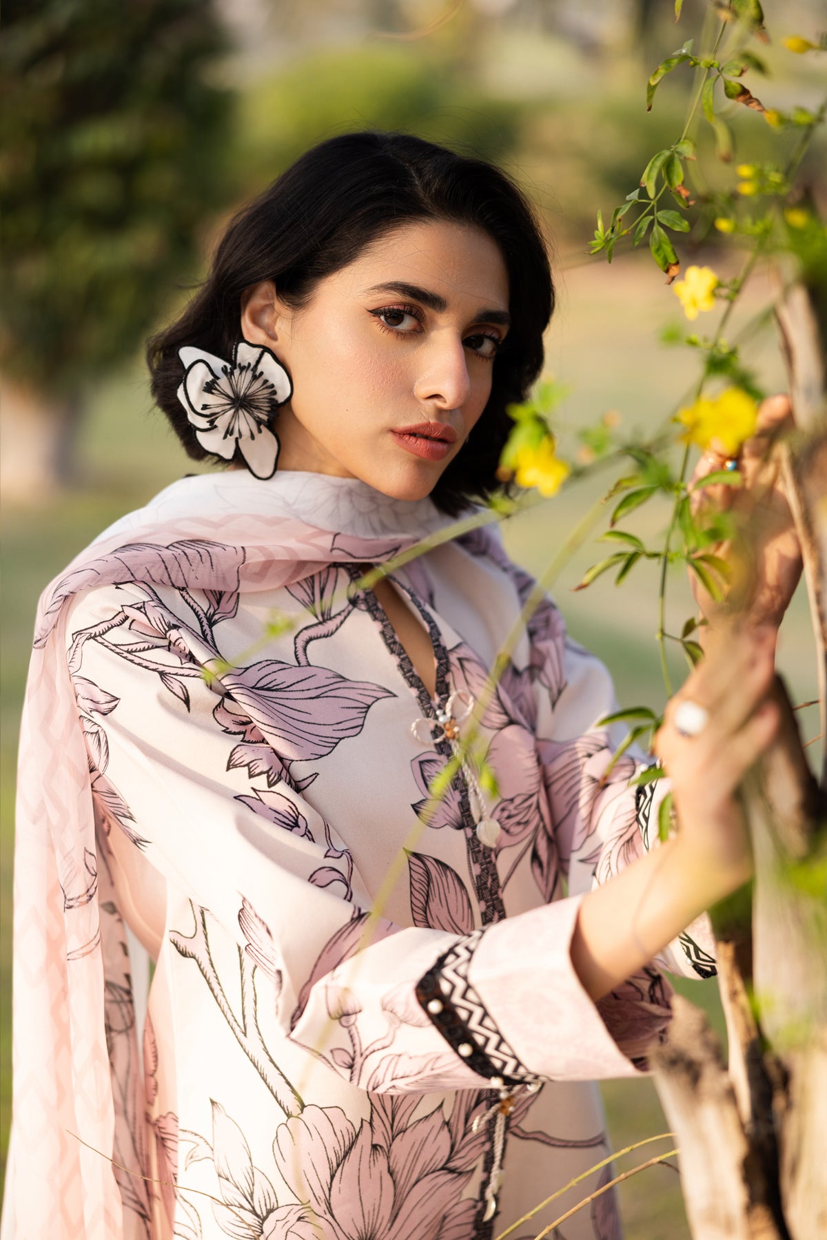 Alizeh | Sheen Lawn Prints 25 | AF-PL-6036-Rafaello M Lilac Lawn