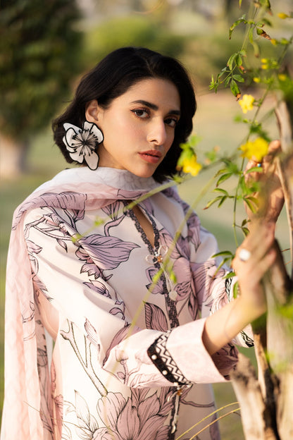 Alizeh | Sheen Lawn Prints 25 | AF-PL-6036-Rafaello M Lilac Lawn