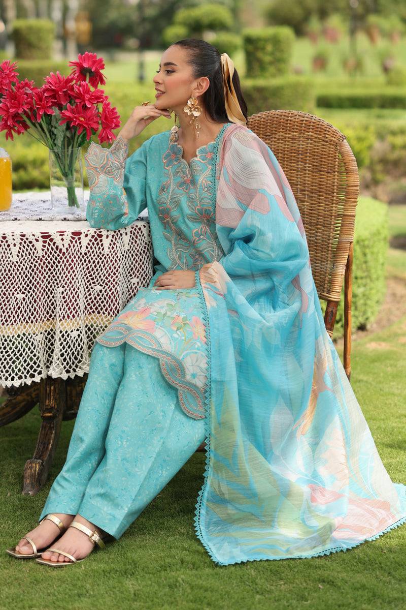 Rangrasiya | Lifestyle Summer Edit 25 | Waliya - Pakistani Designer Dress - by Rangasiya | Type: Ladies Clothes - 100% Original at Saira Sultan