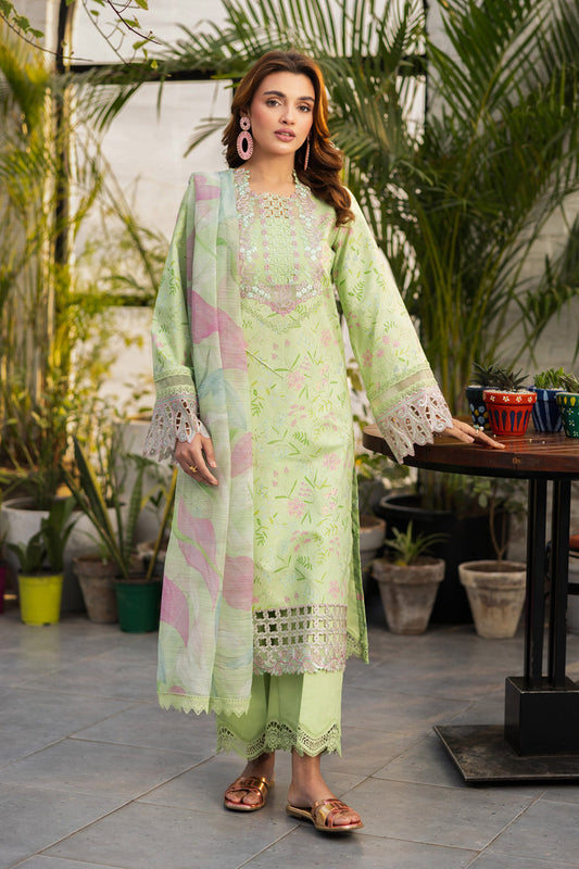 Rangrasiya | Lifestyle Summer Edit 25 | Rosemary XS Parrot Green Lawn