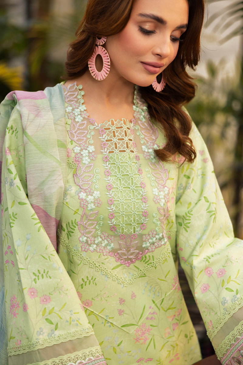 Rangrasiya | Lifestyle Summer Edit 25 | Rosemary M Parrot Green Lawn
