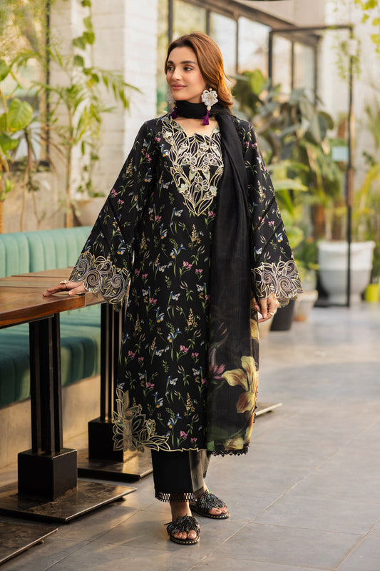 Rangrasiya | Lifestyle Summer Edit 25 | Midnight XS Black Lawn