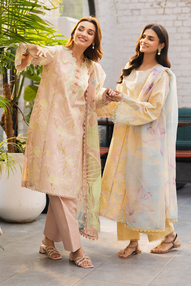 Rangrasiya | Lifestyle Summer Edit 25 | Hazel Custom Size Pale Yellow Lawn
