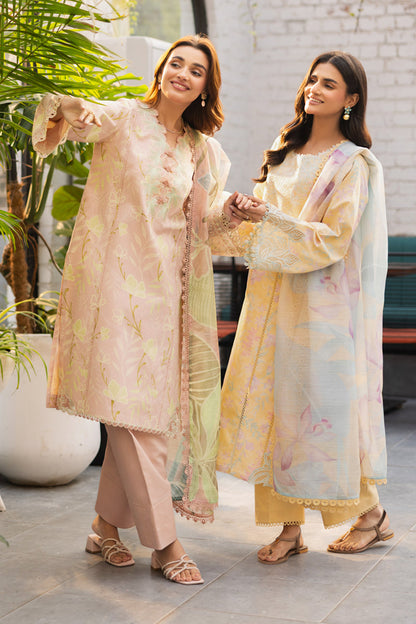 Rangrasiya | Lifestyle Summer Edit 25 | Hazel Custom Size Pale Yellow Lawn