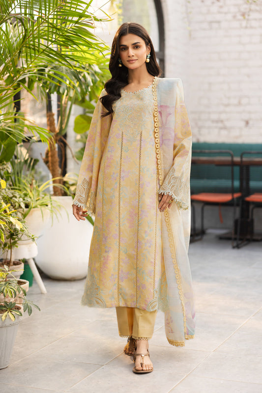 Rangrasiya | Lifestyle Summer Edit 25 | Hazel XS Pale Yellow Lawn