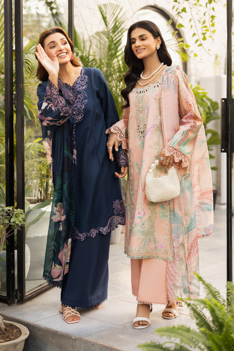 Rangrasiya | Lifestyle Summer Edit 25 | Luna L Navy Blue Lawn