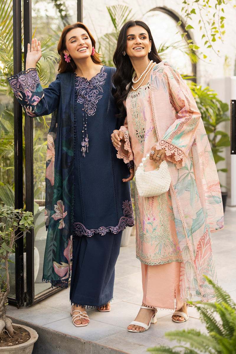 Rangrasiya | Lifestyle Summer Edit 25 | Luna XL Navy Blue Lawn