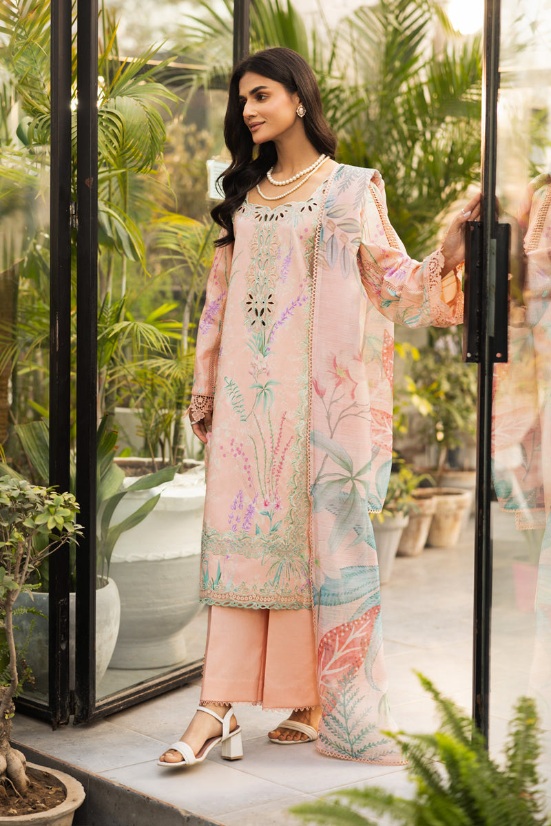 Rangrasiya | Lifestyle Summer Edit 25 | Symphonia M Peach Lawn