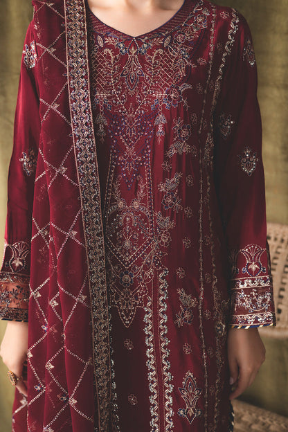 Ramsha | Aangan Luxury Raw silk | AA-101 by Ramsha - Designer Dress - Type : Ladies Clothes - Available at Saira Sultan - 100% Original 